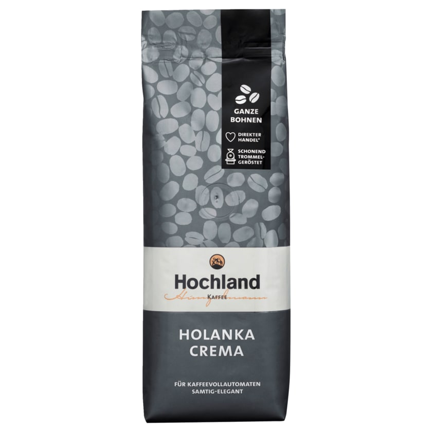 Hochland Kaffee Holanka Crema Ganze Bohnen 500g